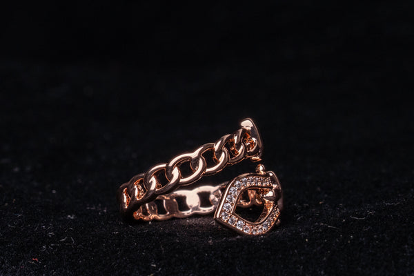 CharmLock Statement Ring