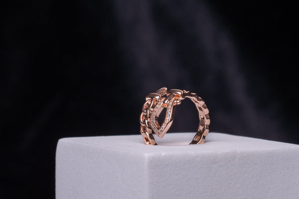 CharmLock Statement Ring