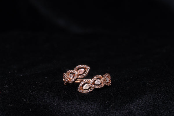 Lush Radiance Teardrop Ring