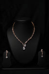 Rosé Drape Necklace Set