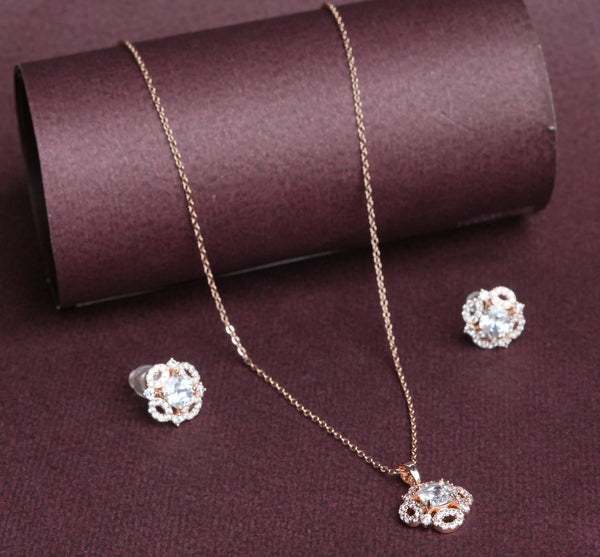 Floral Halo Spark Pendant