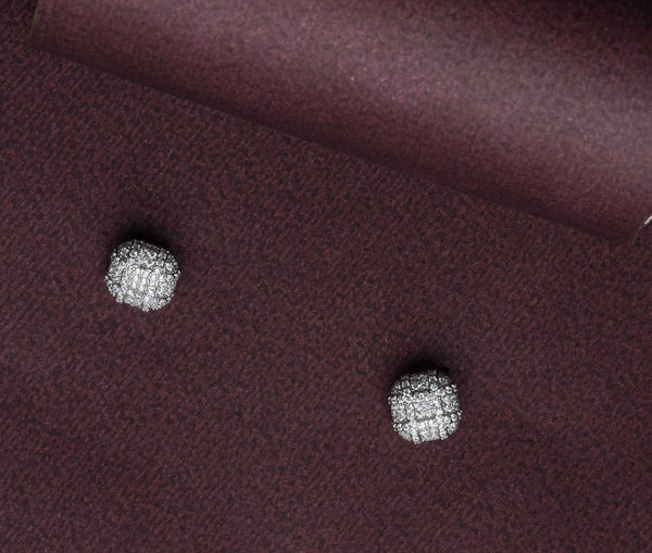 Midnight Sparkle Cushion Pendant Set