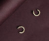 Snake Curve Sparkle Pendant Set