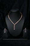 Grace Drop CZ Necklace Set