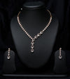 Grace Drop CZ Necklace Set