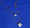 Royal Radiance Square Pendant