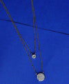 Dual Sparkle Layered Pendant