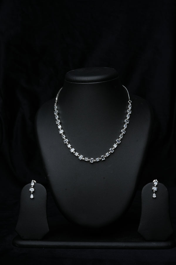 Aurelia Elegance Cubic Zirconia Necklace Set