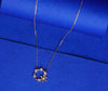 Blooming Crystal Charm Pendant