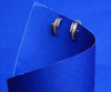 Dual Line Spark Huggie Earrings