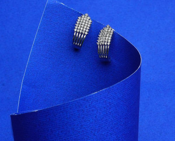 Crystal Fringe Drop Earrings