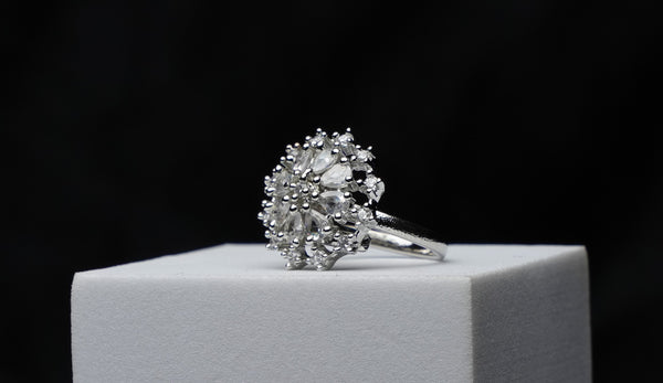 Frosted Bloom Ring