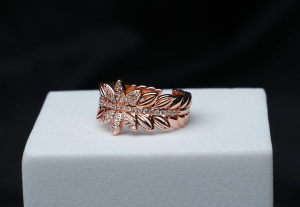 Elysian Leaf Ring