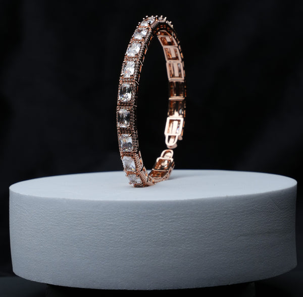 Radiant Square CZ Bracelet