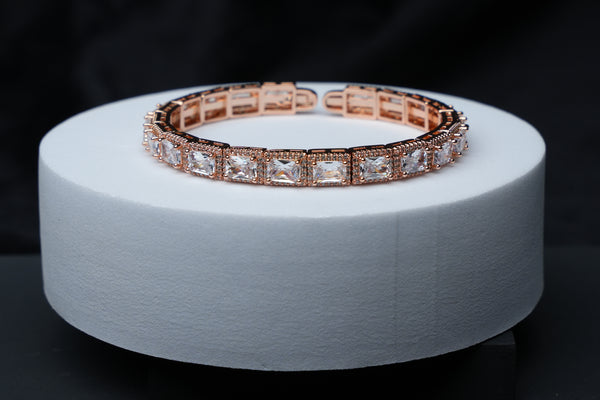 Radiant Square CZ Bracelet