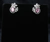 Floral Luxe Oval Studs