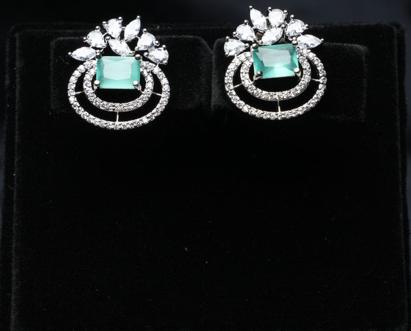Regal Halo Drop Studs