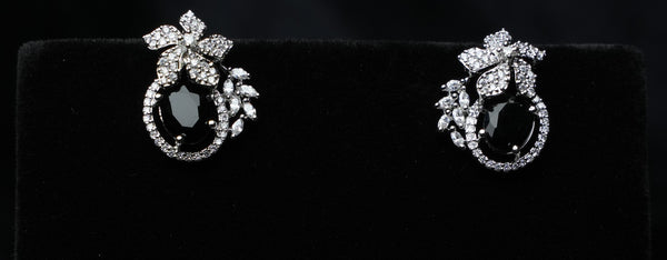 Floral Luxe Oval Studs
