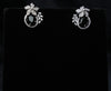 Floral Luxe Oval Studs