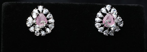 Pear Bloom Sparkle Studs