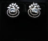 Regal Halo Drop Studs