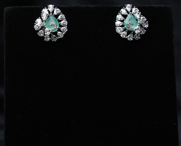 Pear Bloom Sparkle Studs