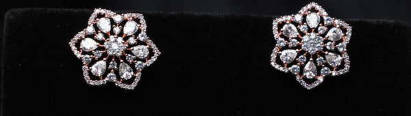 Elegant Marquise Cluster Studs