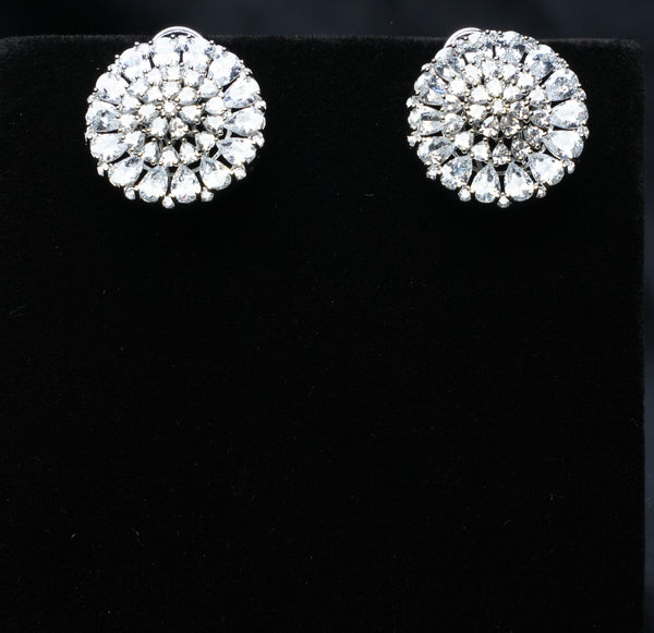 Radiant Blossom Stud Earrings