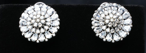 Radiant Blossom Stud Earrings