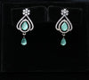 Elegance Teardrop Dangle Studs