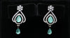 Elegance Teardrop Dangle Studs