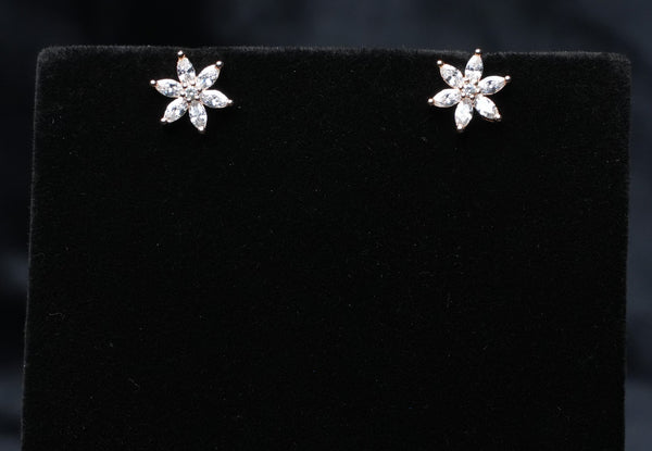 Petal Shine Crystal Studs