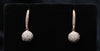 Sparkle Globe Drop Earrings