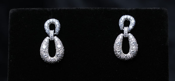 Lustrous Link Earrings