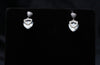 Heartstone Drop Earrings