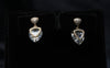 Heartstone Drop Earrings