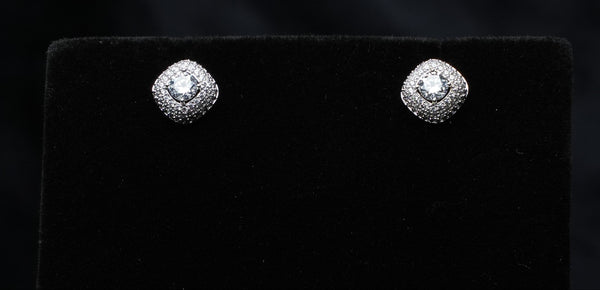 Crystal Halo Studs