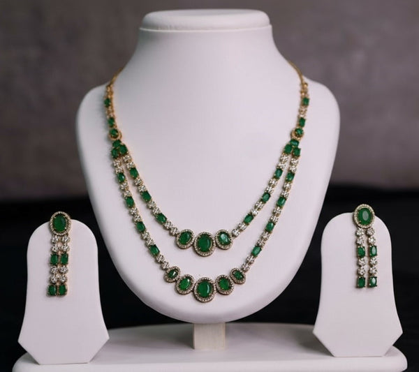 Emerald Royale Necklace Set