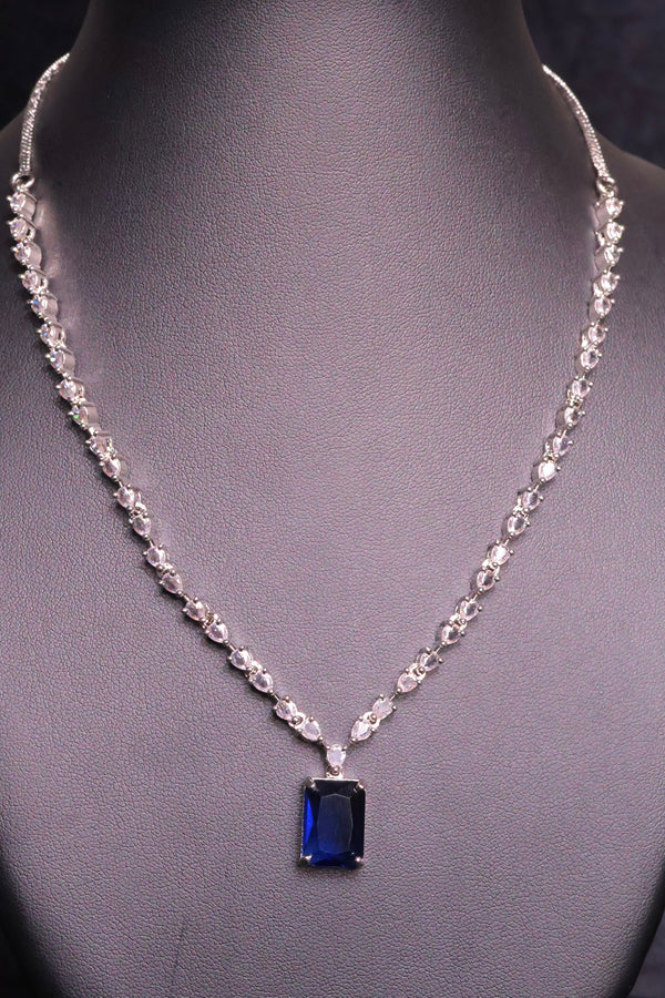 Elara Sapphire Radiance Necklace Set