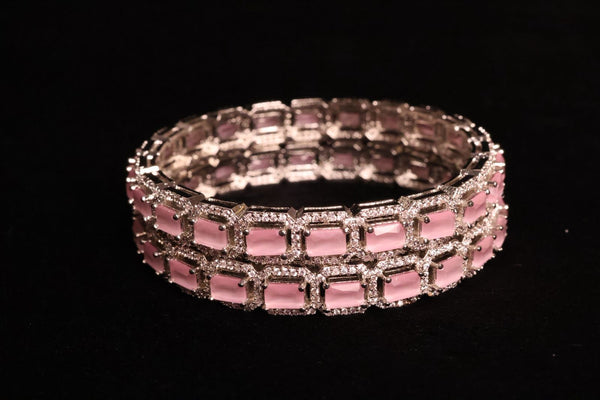 Blush Bloom Bangle Set