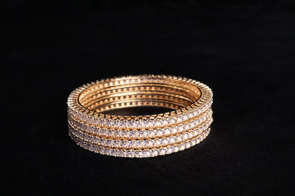 Golden Grace Bangle Set