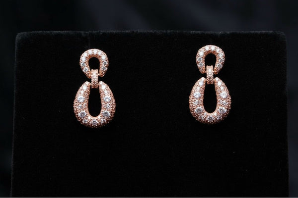 Lustrous Link Earrings