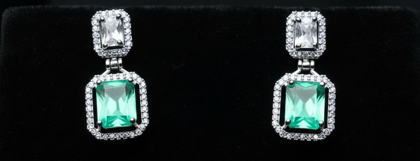 Classic Radiant Drop Earrings