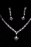 Teardrop Elegance Necklace & Earrings Set