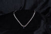 Blue Twilight Drops – Elegant Necklace & Earrings Set