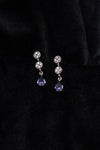 Blue Twilight Drops – Elegant Necklace & Earrings Set