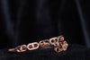 Rose or Gold or Silver Radiance Link Bracelet