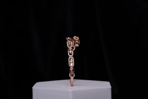 Rose or Gold or Silver Radiance Link Bracelet