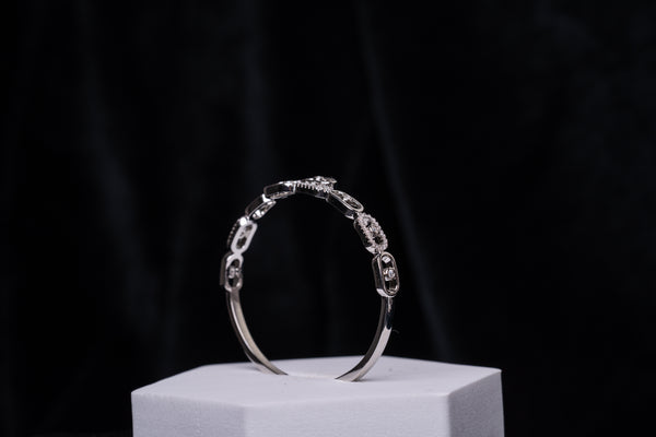 Rose or Gold or Silver Radiance Link Bracelet