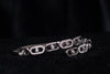 Rose or Gold or Silver Radiance Link Bracelet